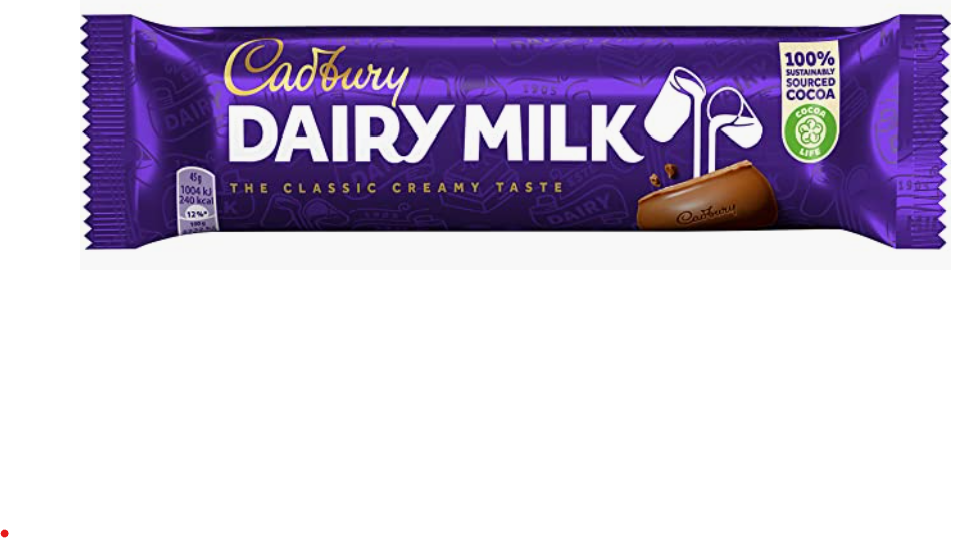 Dairy Milk UK Bar