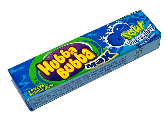 Hubba Bubba Max Sour Blue Raspberry