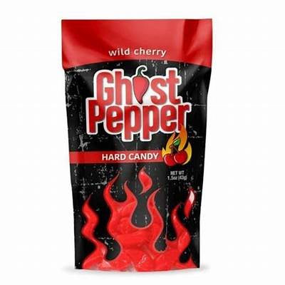 Ghost Pepper Hard Candy Wild Cherry