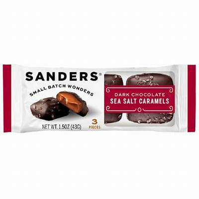 Sanders Datk Chocolate Sea Salt Caramels
