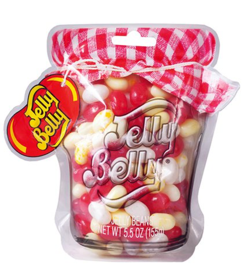 Jelly Belly Cherry Pie Mason Jar Pouch
