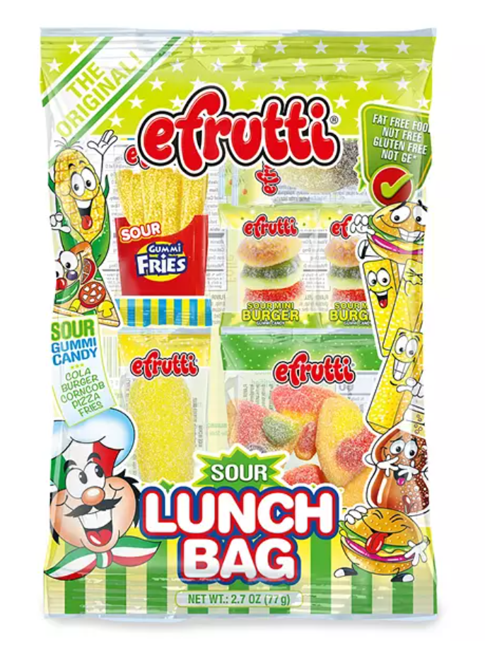 efrutti Sour Lunch Bag