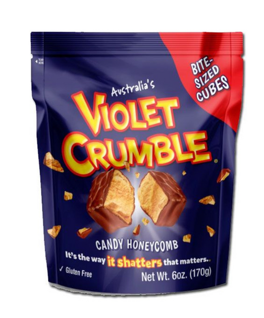 Violet Crumble Bite Sized Cubes