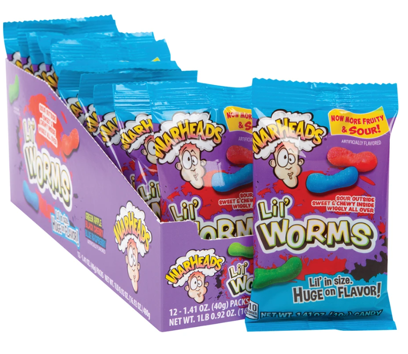 Warheads Lil' Worms